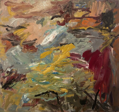 Sounds From The Paper Airplane. de Lloyd Tabing, Pintura a la venta en Singulart