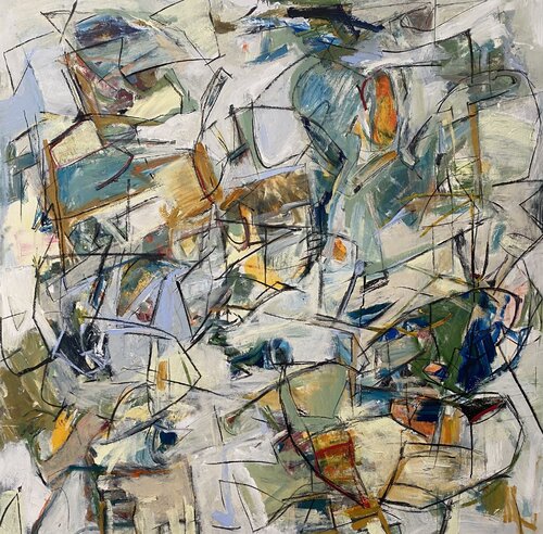 Word Of Mouth di Lloyd Tabing, Pittura in vendita su Singulart