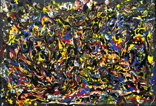 Social Jungle van Kenan K., Schilderij te koop op Singulart