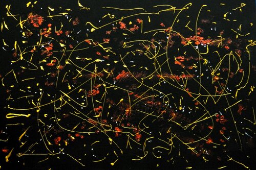 Hide and Seek van Kenan K., Schilderij te koop op Singulart