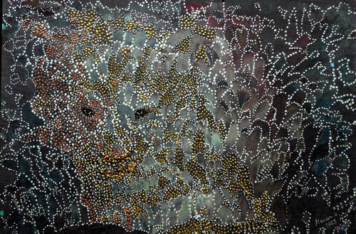 "The Old Lion" van Kenan K., Schilderij te koop op Singulart