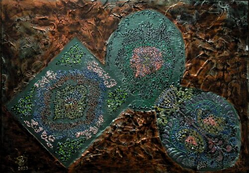 Mom's Laces III van Kenan K., Schilderij te koop op Singulart