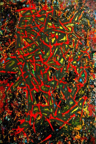 Evil van Kenan K., Schilderij te koop op Singulart