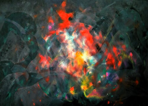 Feeling Like Birds... van Kenan K., Schilderij te koop op Singulart