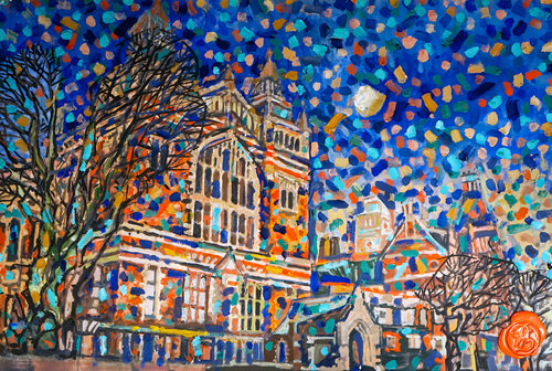 Once upon a time di Aylal Heydarova, Pittura in vendita su Singulart