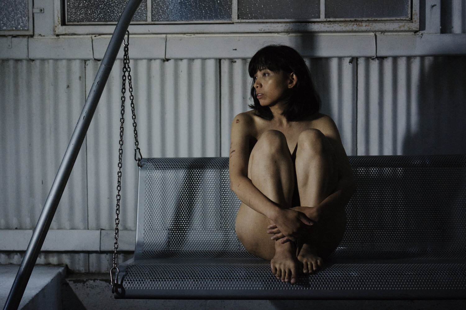 MEGUMI-nakid 2016.8.23 The “U ”zing/Takeshi Nakata Fotografie zu verkaufen