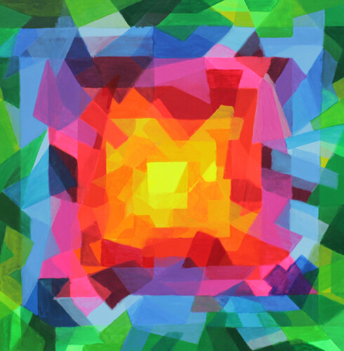 Hommage a Stella-Poliakoff van Jordan Ritte, Schilderij te koop op Singulart