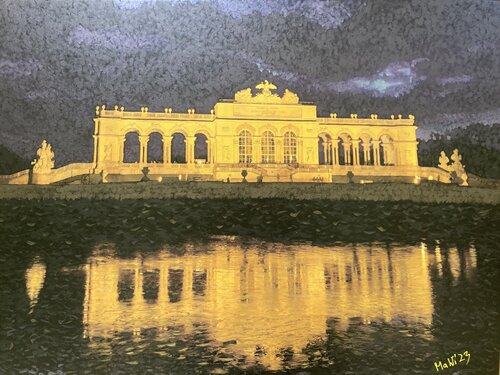 Schönbrunn, Gloriette, Wien von Marta Widowitz, Malerei kaufen auf Singulart