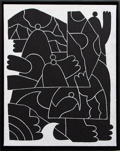 TRAVERSÉE 2 van Tommy Knuts, Schilderij te koop op Singulart