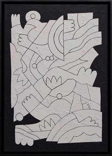 TRAVERSÉE 4 van Tommy Knuts, Schilderij te koop op Singulart