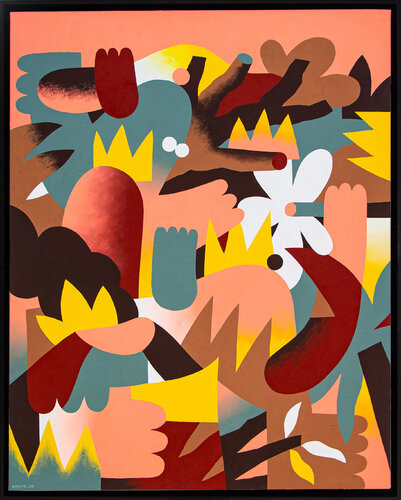 LUMIÈRE FUMANTE van Tommy Knuts, Schilderij te koop op Singulart