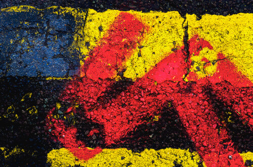 Road Art #4 de Marius Grose, Fotografía a la venta en Singulart