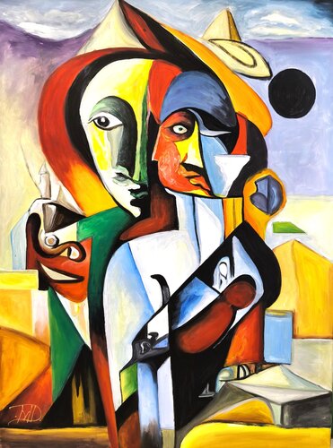 Embrace de Denis Mihai, Pintura a la venta en Singulart