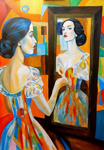 Reflection van Denis Mihai, Schilderij te koop op Singulart
