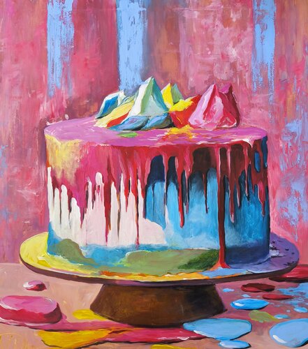 Yummy van Denis Mihai, Schilderij te koop op Singulart