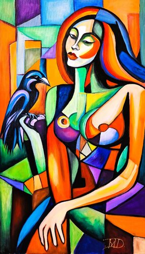 Sing for me van Denis Mihai, Schilderij te koop op Singulart