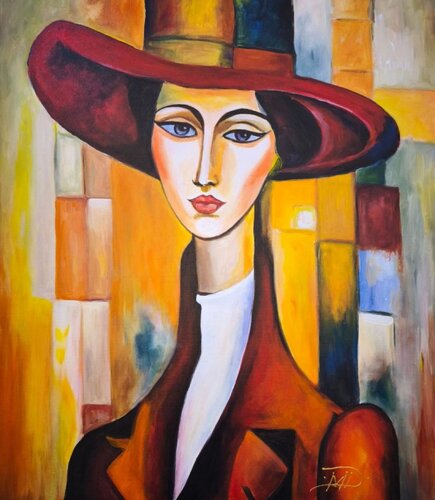Blue eyes van Denis Mihai, Schilderij te koop op Singulart