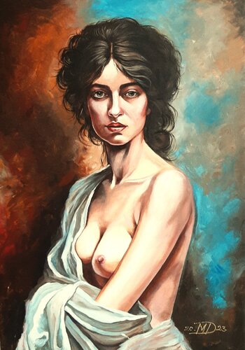 Beauty van Denis Mihai, Schilderij te koop op Singulart