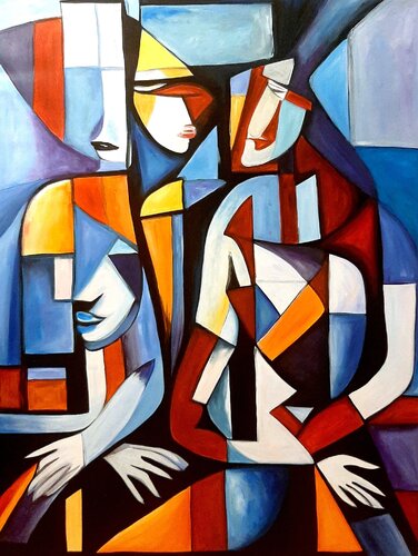 Egos van Denis Mihai, Schilderij te koop op Singulart