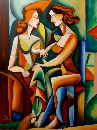 Confident van Denis Mihai, Schilderij te koop op Singulart
