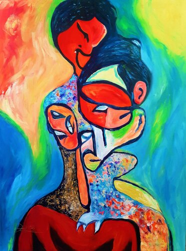 Love for a bullfighter van Denis Mihai, Schilderij te koop op Singulart