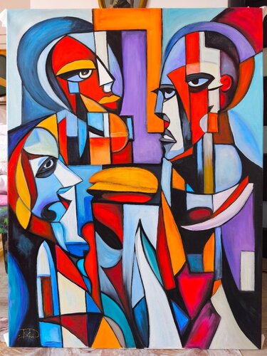 Egos 3 van Denis Mihai, Schilderij te koop op Singulart