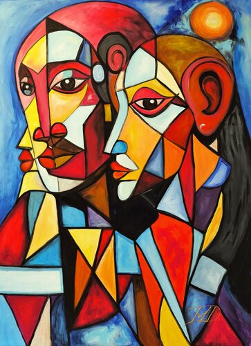 Egos nr.8 van Denis Mihai, Schilderij te koop op Singulart