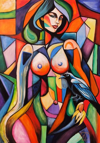 Lucky wing van Denis Mihai, Schilderij te koop op Singulart