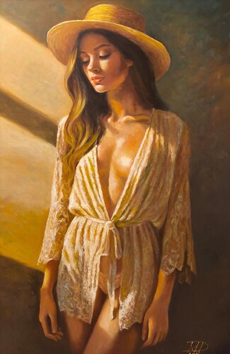 Sunshine van Denis Mihai, Schilderij te koop op Singulart