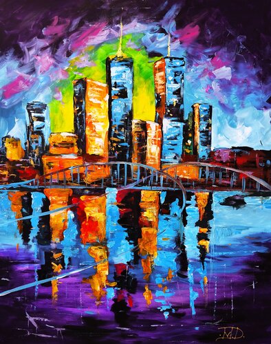 Fluidity van Denis Mihai, Schilderij te koop op Singulart