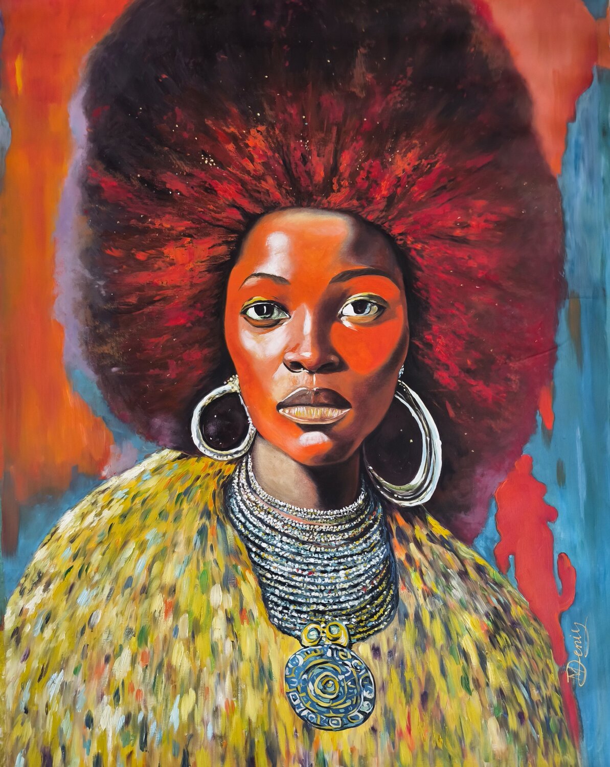 African girl Denis Mihai