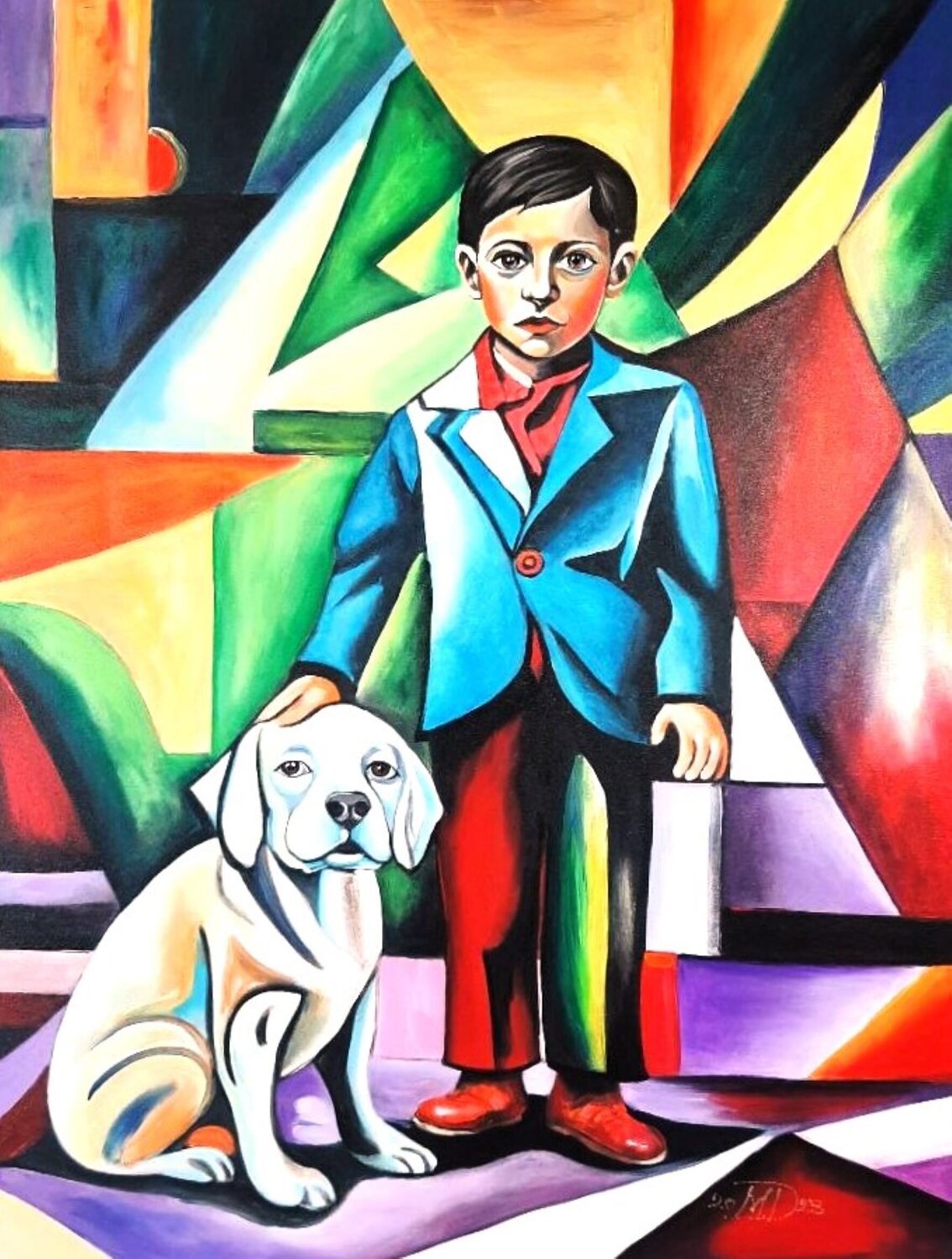 Only a boy and his dog Denis Mihai