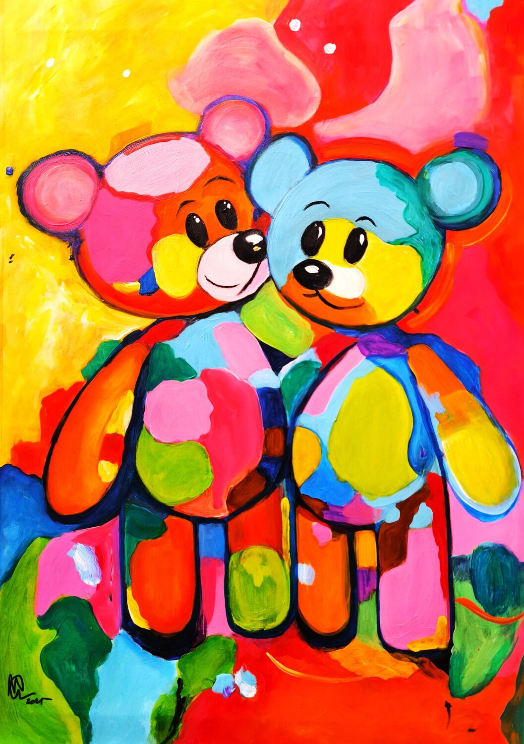Happy Teddy Bears Denis Mihai