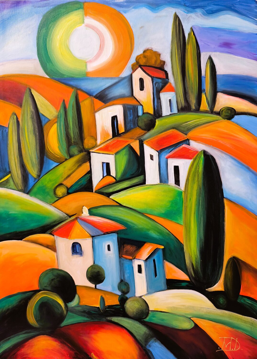 New sun in Toscana Denis Mihai