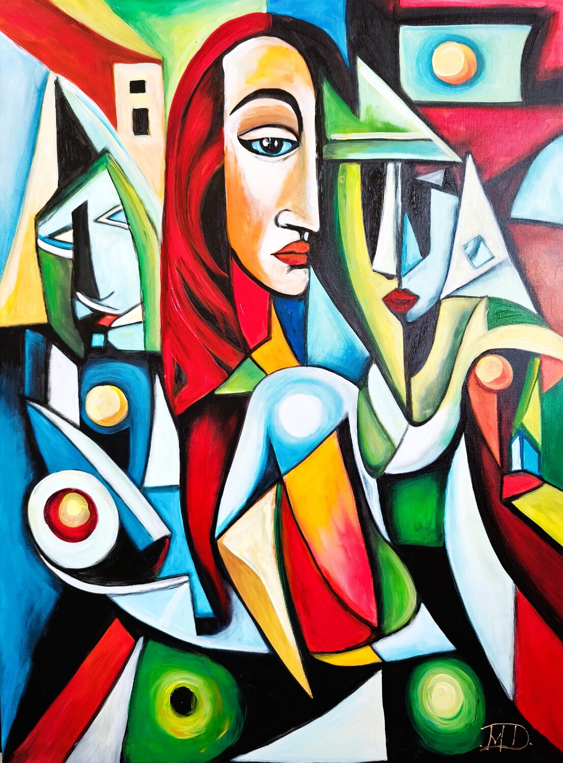 Divided muse Denis Mihai