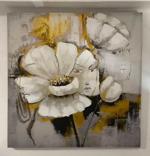 Flower Power par Roman Gegansha Gvarliani, Peinture en vente sur Singulart