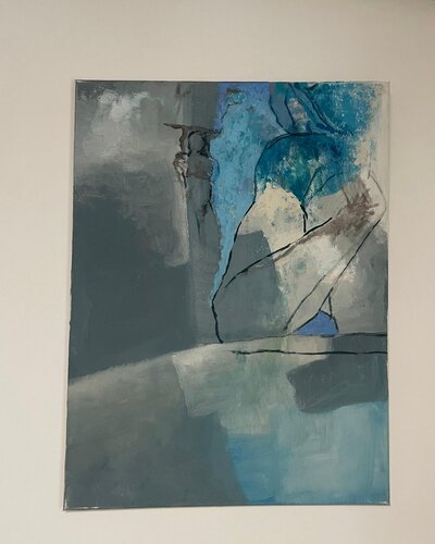 Somewhere in the Greece van Roman Gegansha Gvarliani, Schilderij te koop op Singulart