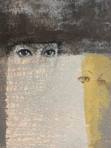Guardian Angels by Roman Gegansha Gvarliani, Painting for Sale on Singulart