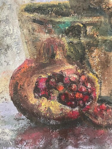 ¿El color de granada qué color es? von Roman Gegansha Gvarliani, Malerei kaufen auf Singulart