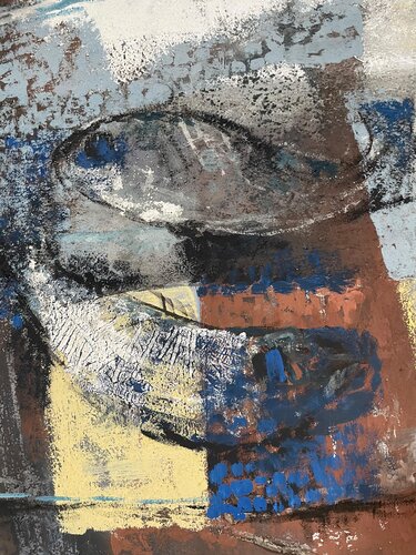 Yin Yang Peces? van Roman Gegansha Gvarliani, Schilderij te koop op Singulart