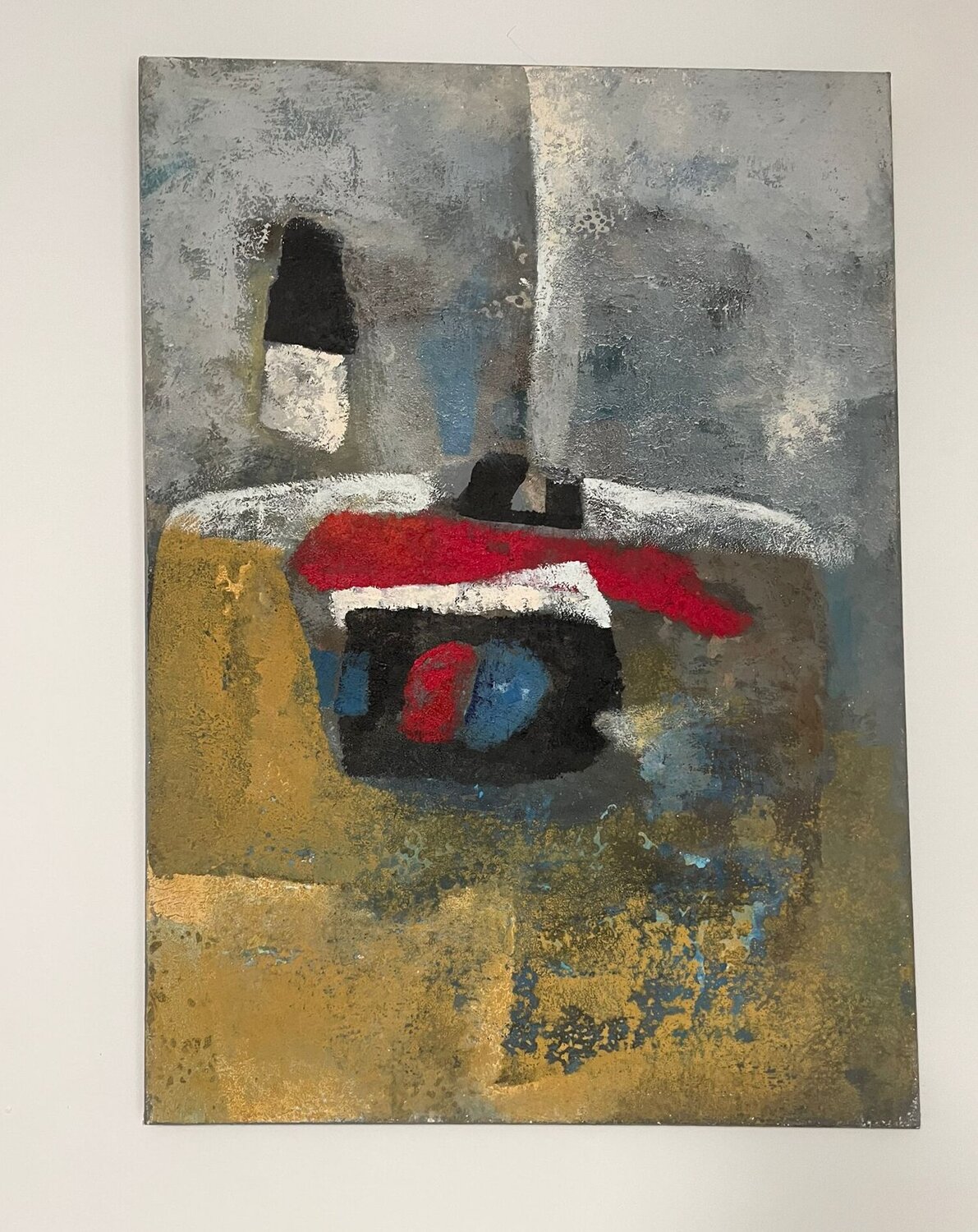 What do you see? Roman Gegansha Gvarliani Origineel schilderij te koop