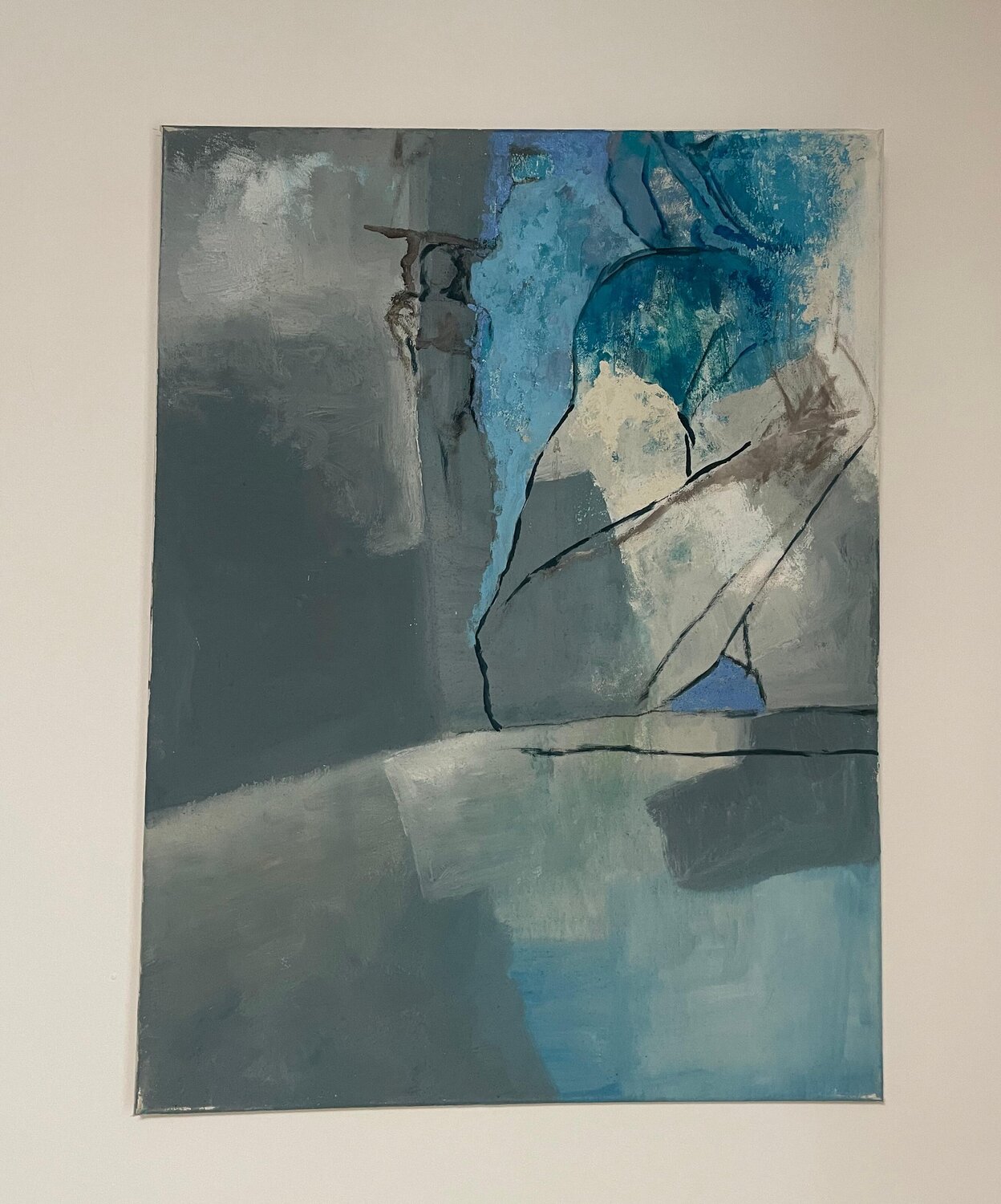 Somewhere in the Greece Roman Gegansha Gvarliani Origineel schilderij te koop