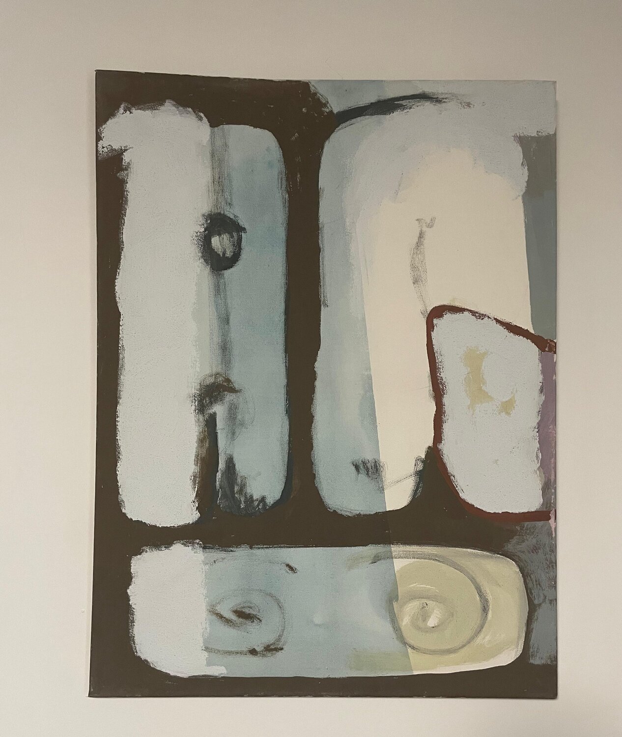 Ojos - Eyes Roman Gegansha Gvarliani Original painting for sale