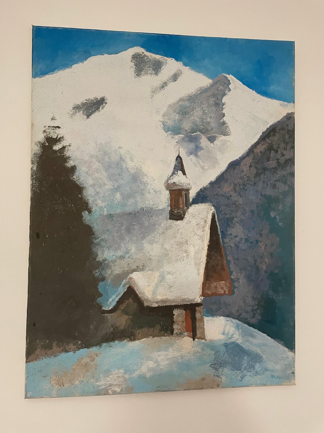 Feels like Home Roman Gegansha Gvarliani Original painting for sale