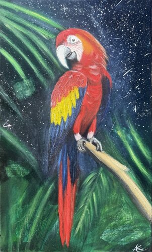 Star of the Jungle von Ann-Christin Brune, Malerei kaufen auf Singulart