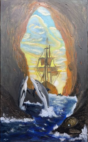 Path of Expedition von Ann-Christin Brune, Malerei kaufen auf Singulart