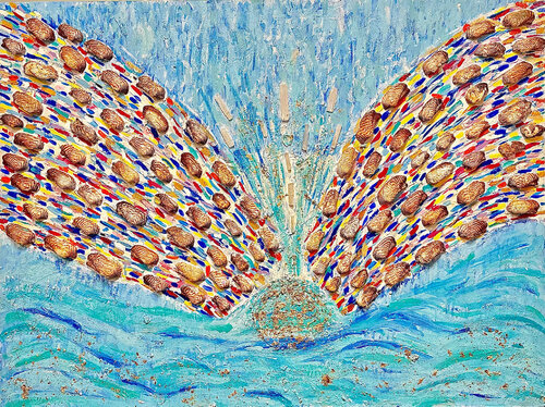 The Wings van Medge Jaspan, Schilderij te koop op Singulart