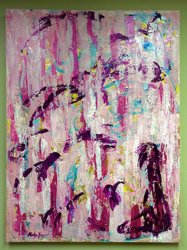 The Beauty of Fashion di Medge Jaspan, Pittura in vendita su Singulart