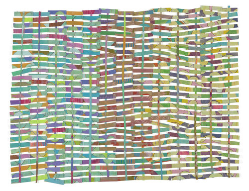 Color Mesh di Hollie Heller, Altri media in vendita su Singulart