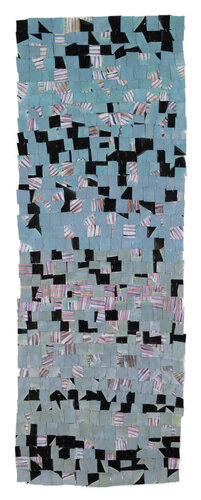 Blue / Black Mix di Hollie Heller, Altri media in vendita su Singulart